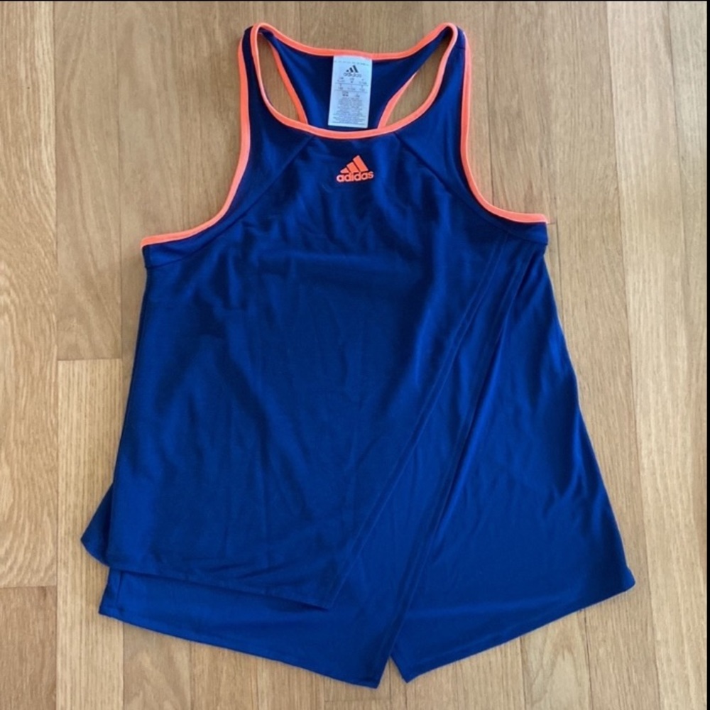 Adidas NWOT Sleeveless Racer Back Youth Top